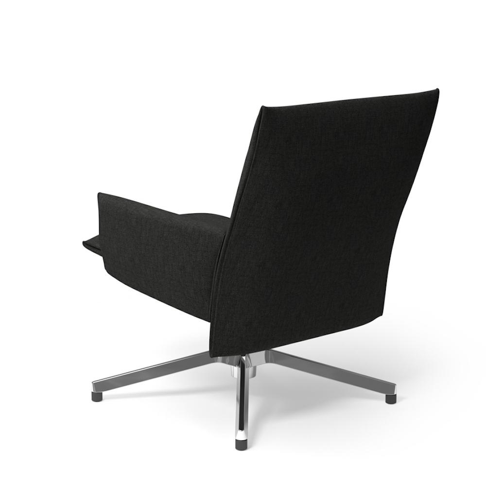 Knoll Pilot Lounge Chair with Arms by Barber Osgerby Back View