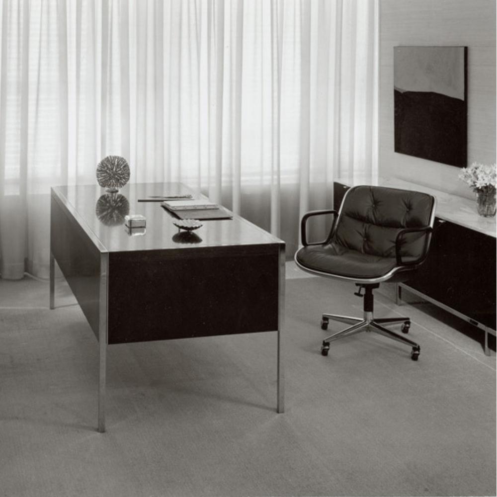 Knoll Pollock Executive Chair in Executive Office 1960s