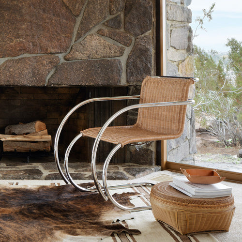 Knoll Rattan MR Chair | Mies van der Rohe