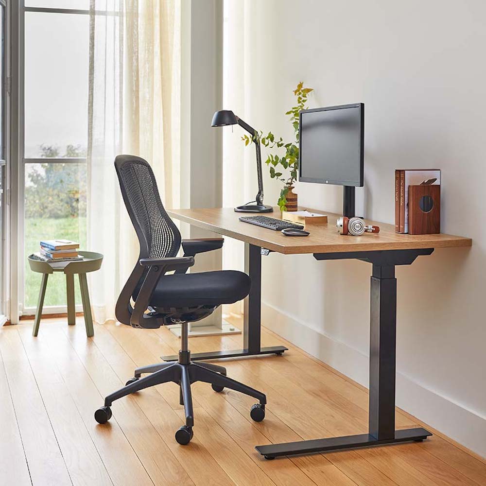 Knoll Regeneration Chair in Home Office with Copeland Task Lamp