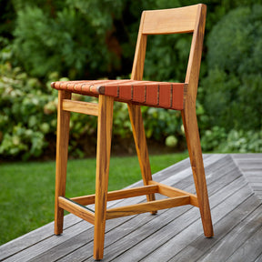Risom Outdoor Stool by Knoll