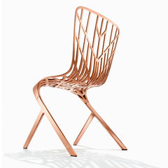 Knoll David Adjaye Washington Skeleton Chair in Copper Detail