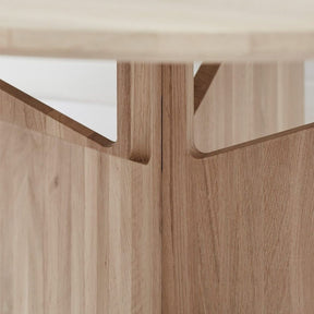 Kristina Dam Studio Oak Coffee Table Corner Detail