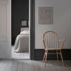L.Ercolani Windsor Armchair by Bedroom