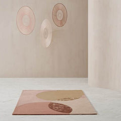 Linie Design Caldera Rug in Room