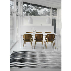 Linie Design Dynasty Rug Grey in Room