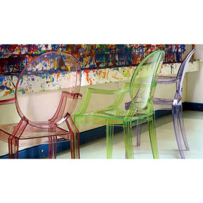 Lou Lou Ghost Chair by Philippe Starck for Kartell Kids Paint Area