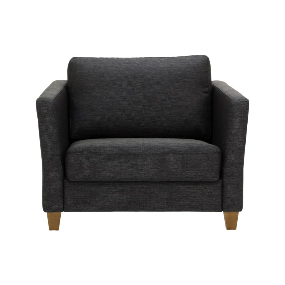 Luonto Monika Lounge Chair Sleeper Sofa Charcoal Grey