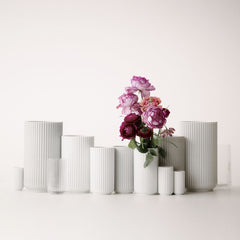 Lyngby Vases with Flowers