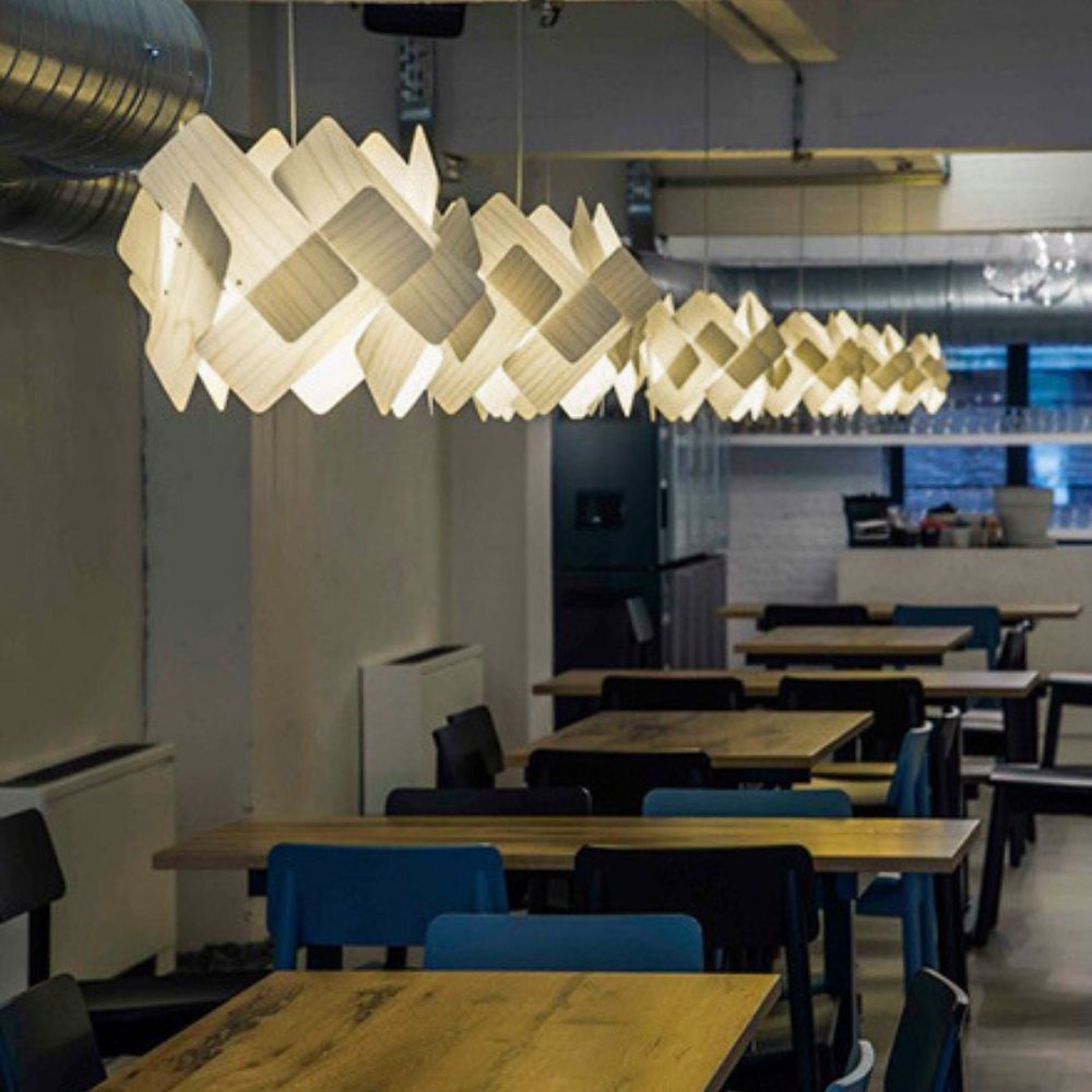 LZF Escape Pendant Lights in restaurant