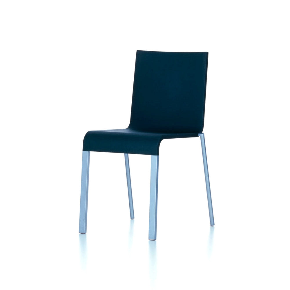 Maarten Van Severen .03 Chair, Stacking Version, Basic Dark from Vitra
