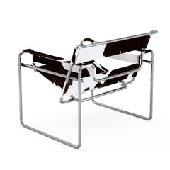 Marcel Breuer Cowhide Wassily Chair Back View Knoll