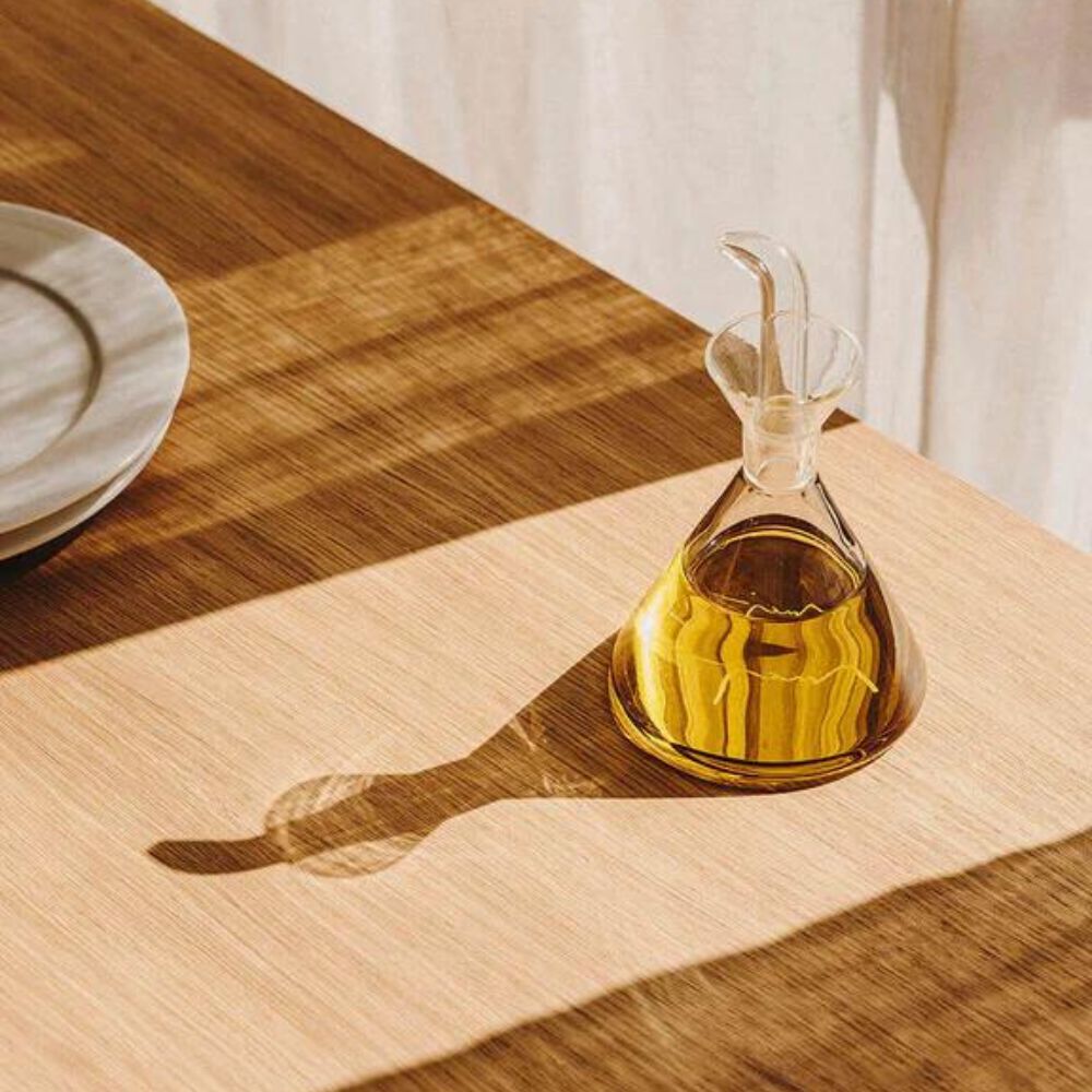 Marquina Oil Cruet on Dining Table