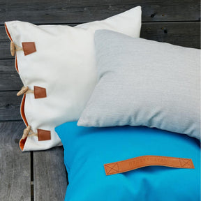 Hemse Pillow with Tofta and Bung Pillows by Skargaarden