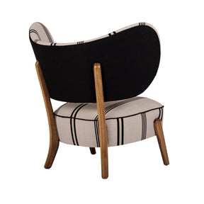 Mazo TMBO Lounge Chair Dedar Linear Back