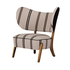 Mazo TMBO Lounge Chair Dedar Linear Front