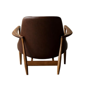 Menu Elizabeth Lounge Chair by Ib Kofod Larsen Back