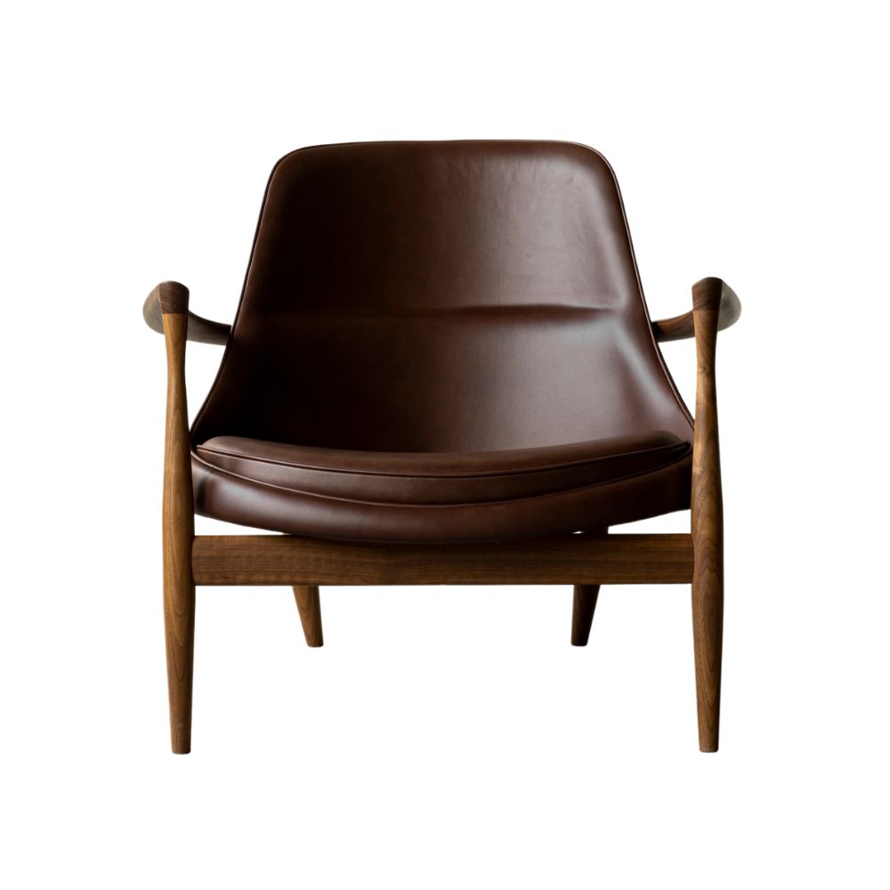 Menu Elizabeth Lounge Chair by Ib Kofod Larsen Front