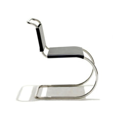 Knoll MR Side Chair by Mies Van Der Rohe in Profile