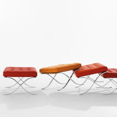 Mies van der Rohe Barcelona Stools Collection Knoll