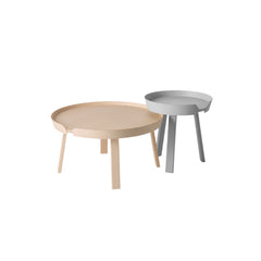 Muuto Small and Large Around Coffee Tables by Thomas Brentzen