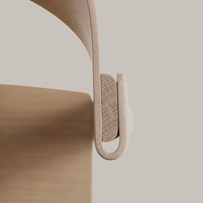 Muuto Cover Armchair by Thomas Bentzen Oak Joinery Detail