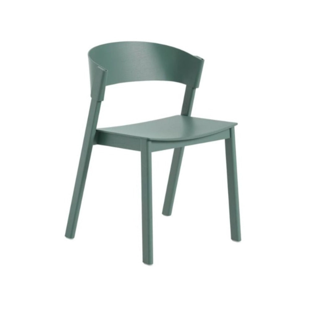 Muuto Cover Side Chair Green by Thomas Bentzen