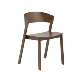 Muuto Cover Side Chair Stained Dark Brown