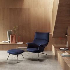 Muuto Doze Lounge Chair and Ottoman by Anderssen & Voll