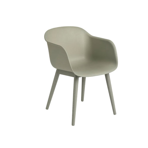 Muuto Fiber Armchair - Wood Base