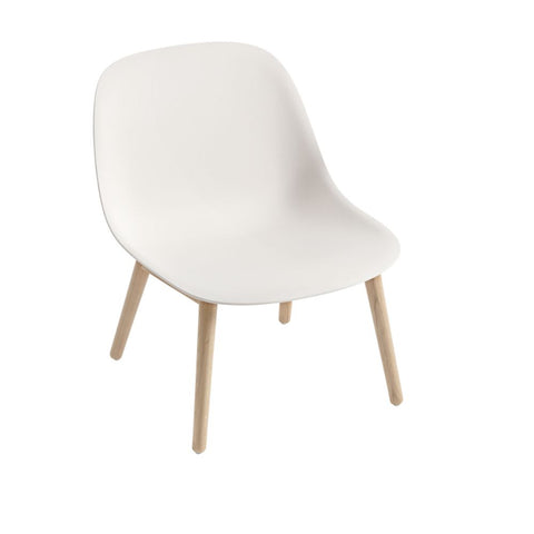 Muuto Fiber Lounge Chair - Wood Base