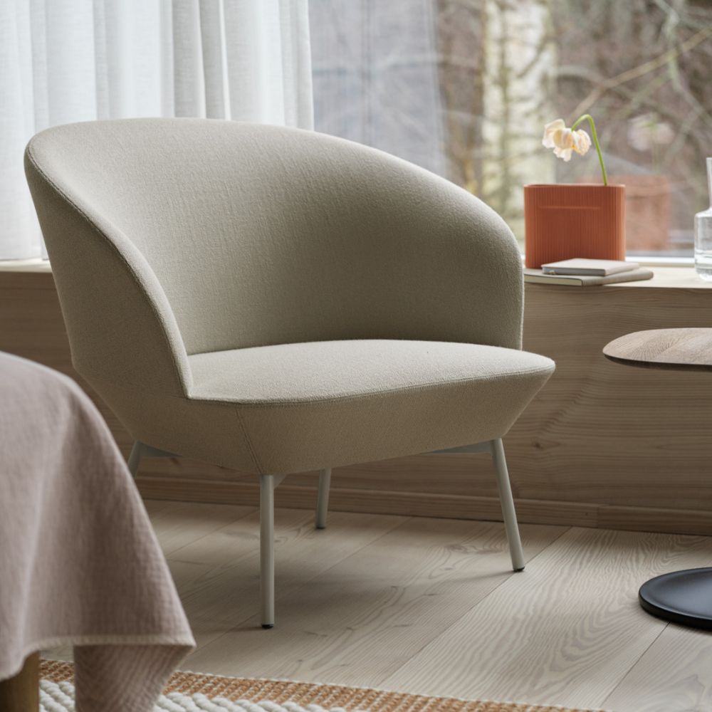 Muuto Oslo Lounge Chair - Tube Base by Anderssen & Voll