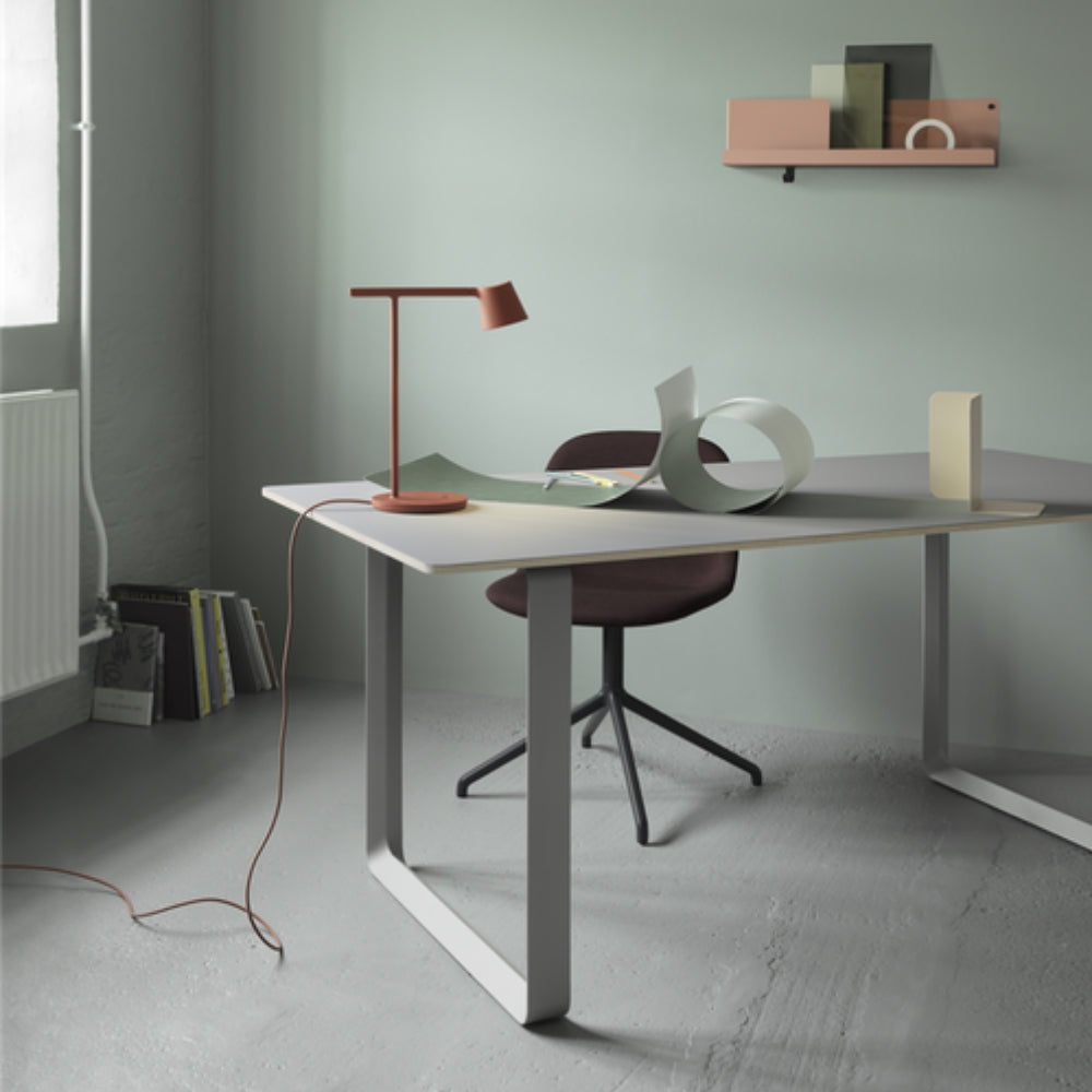 Muuto Tip Table Lamp and 70/70 Table