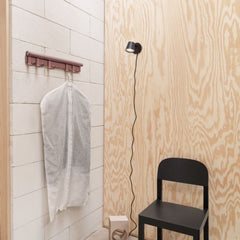 Muuto Tip Wall Lamp by Jens Fager with Workshop Chair