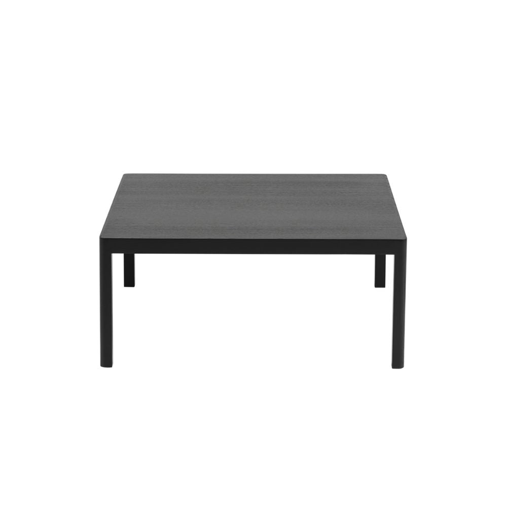 Muuto Workshop Coffee Table by Cecilie Manz Black Oak Square