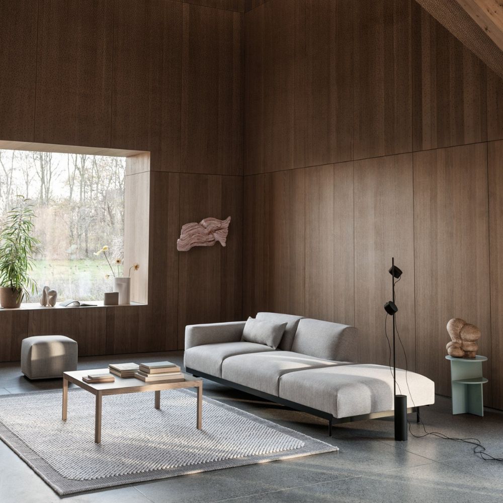 Muuto Workshop Square Coffee Table with In Situ Sofa