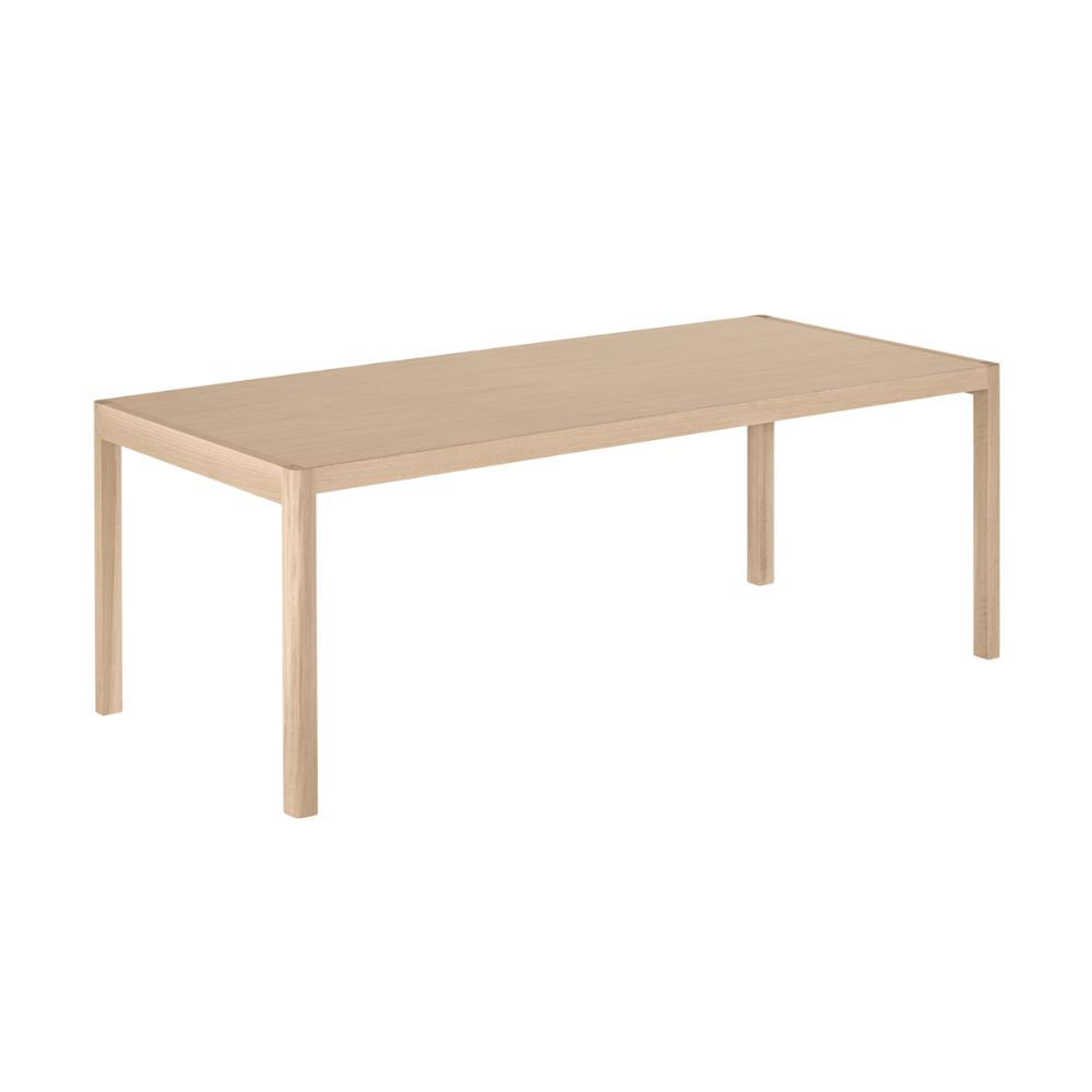 Muuto Workshop Table 78" Oak Veneer Top / Oak