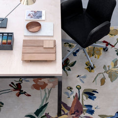 Nanimarquina Flora Promenade Rug by Santi Moix Detail