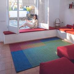 nanimarquina Haze 2 rug in light-filled room