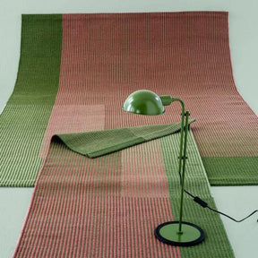 nanimarquina haze rug and runner 3 with green lamp