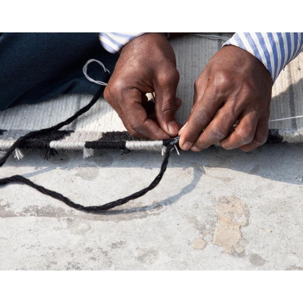 Nanimarquina Rabari Rug by Doshi Levien Being Made