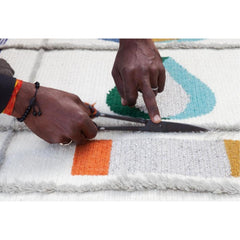 Nanimarquina Rabari Rug by Doshi Levien with Maker's Hands