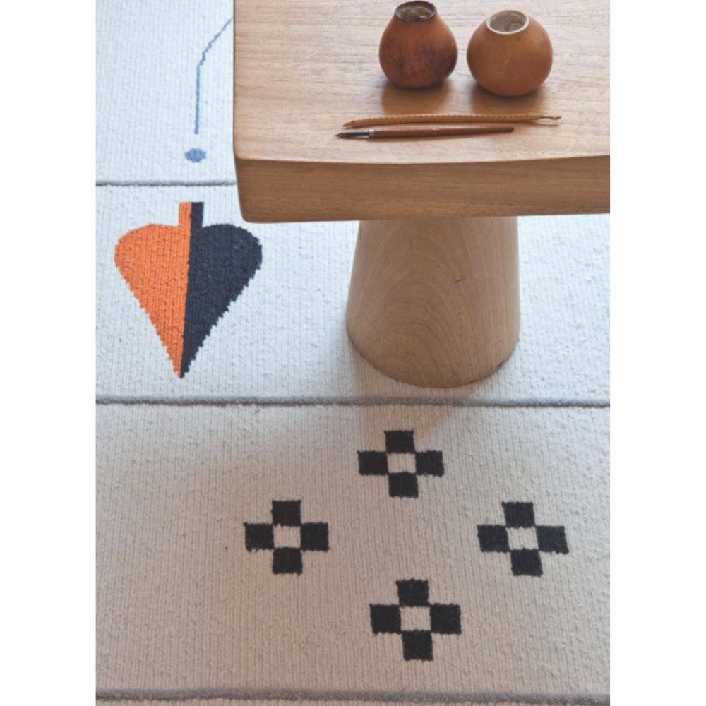 60×94cm ペルシャ絨毯 玄関サイズM（送料無料 手織り 天然染料 かわいい おしゃれ 絨毯 ラグ シルク100% ペルシャ）◇CONTY  コンティ カーペット・ラグ