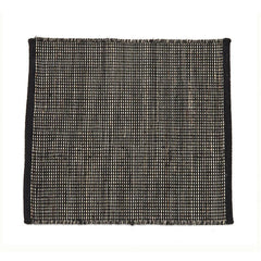 Nanimarquina Tatami Rug Black Sample Detail
