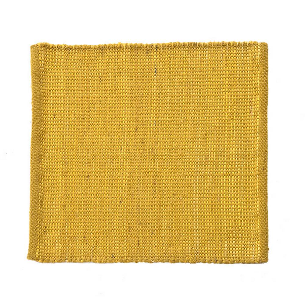 Nanimarquina Tatami Rug Yellow Sample Detail