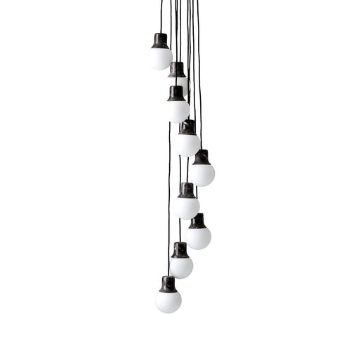 NA6 Mass Cluster of 9 Pendant Lights