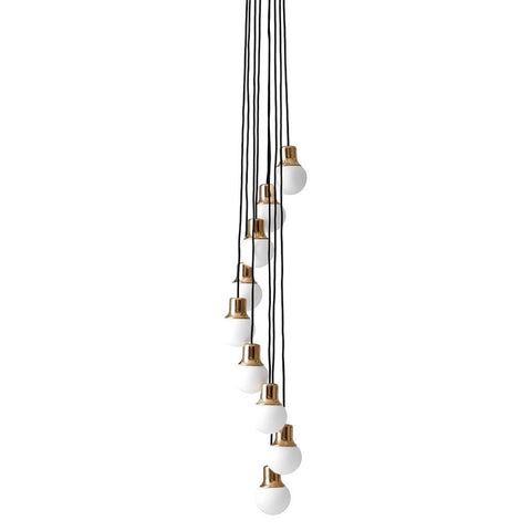 NA6 Mass Cluster of 9 Pendant Lights