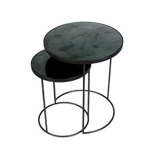 Ethnicraft Nesting Side Tables - Set of 2