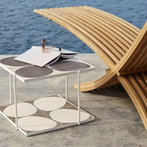 Nozib Sun Lounger with Marrakech Table by Skargaarden