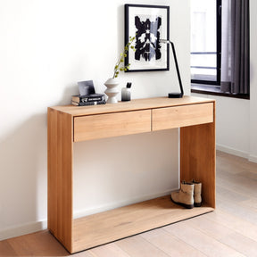 Ethnicraft Oak Nordic Console in situ